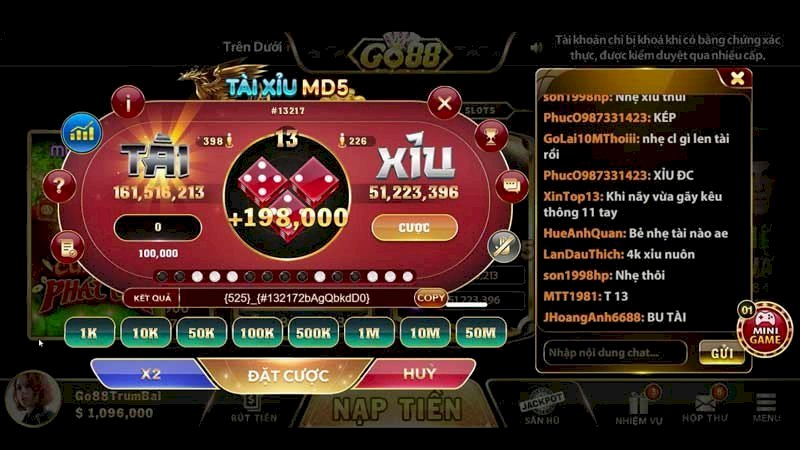 Tải app tài xỉu MD5 IOS
